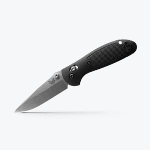 556-S30V Mini Griptilian® | Black Grivory® | Drop-point