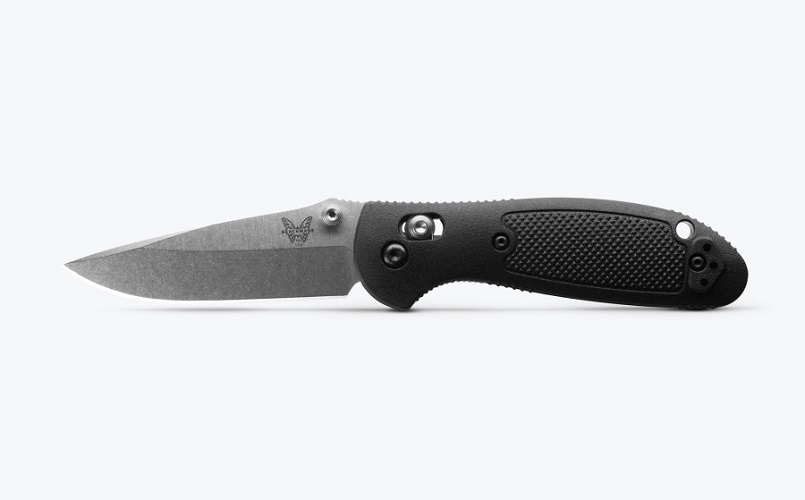 556-S30V Mini Griptilian® | Black Grivory® | Drop-point - Image 6
