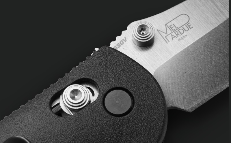 556-S30V Mini Griptilian® | Black Grivory® | Drop-point - Image 10