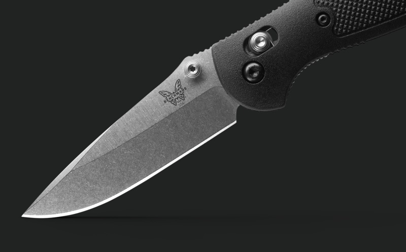 556-S30V Mini Griptilian® | Black Grivory® | Drop-point - Image 8