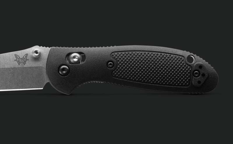 556-S30V Mini Griptilian® | Black Grivory® | Drop-point - Image 9