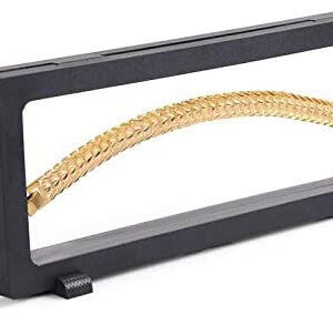 1 Pcs Black 3D Floating Frame Display Holder Stands ，Medallions, Jewelry，Challenge Coin,9.6X 3.6 x 0.8 inches