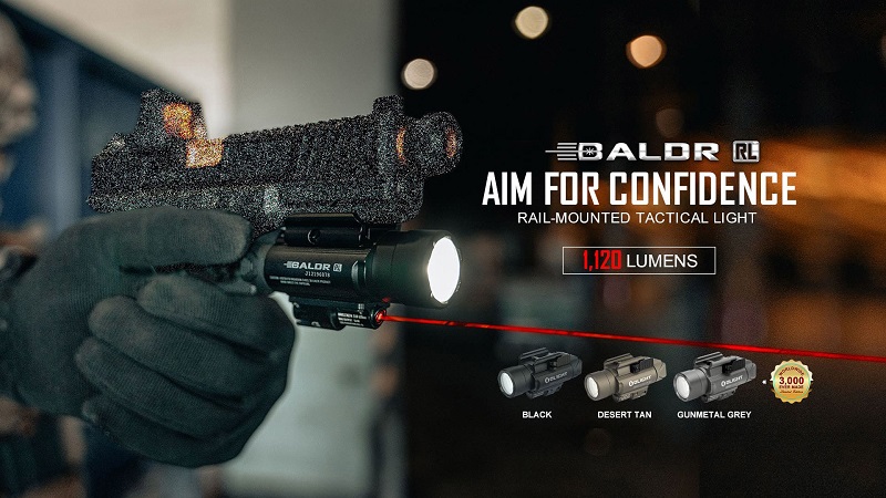 Baldr RL Tactical Light & Red Laser - Image 4