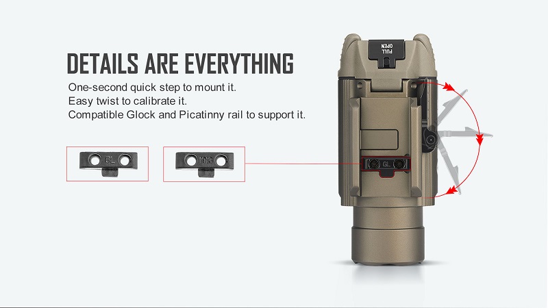Baldr RL Tactical Light & Red Laser - Image 8