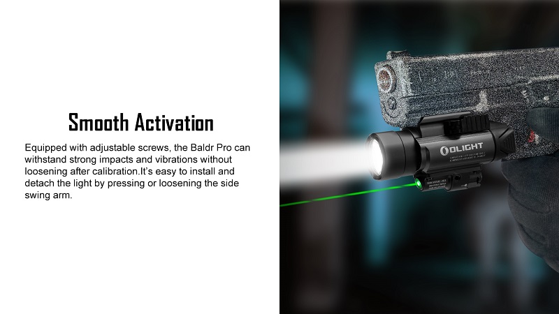 Baldr Pro Tactical Light & Green Laser - Image 5