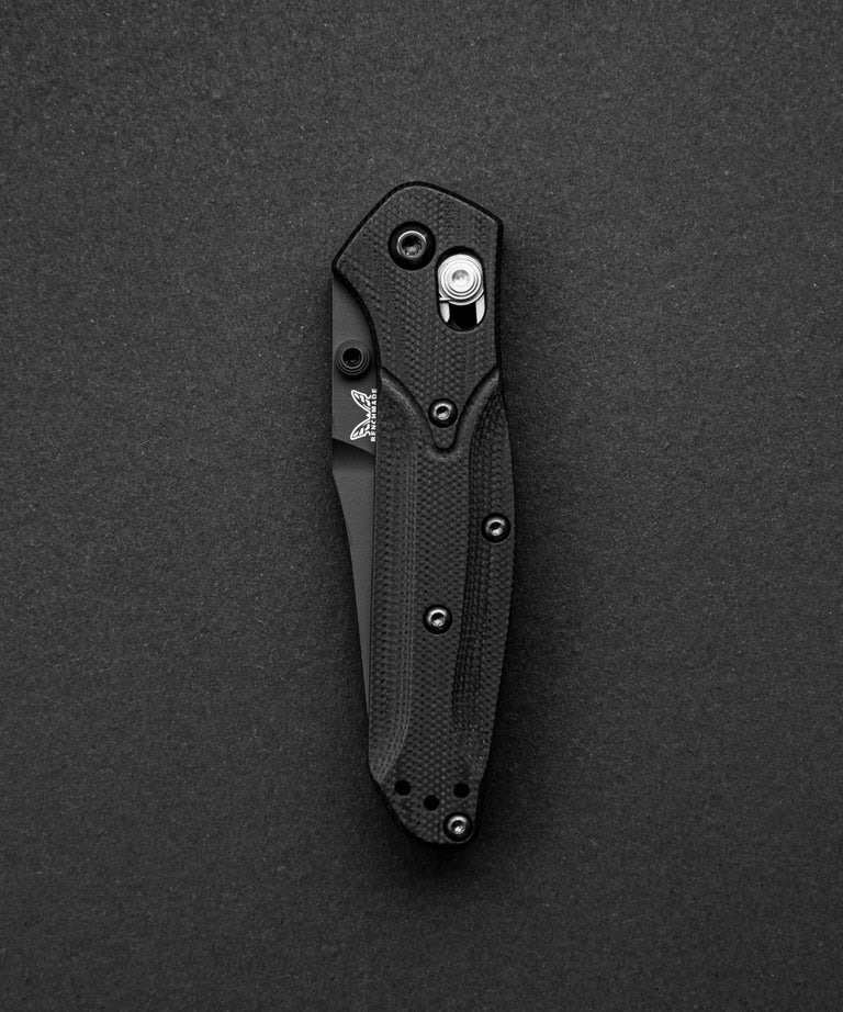 945BK-1 Mini Osborne | Black & Blue G10 - Image 10