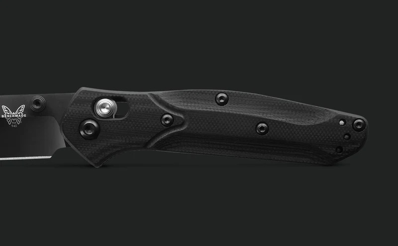 945BK-1 Mini Osborne | Black & Blue G10 - Image 8
