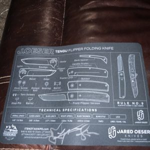 Oeser/INAK cleaning mat Autographed