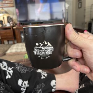 INAK Black Coffee Cup with the first BRCC cup on me