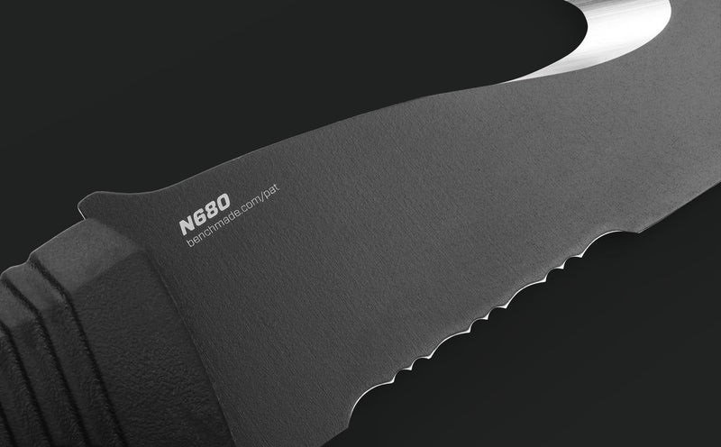 112SBK-BLK H2O Fixed Dive Knife | Black Santoprene® - Image 10