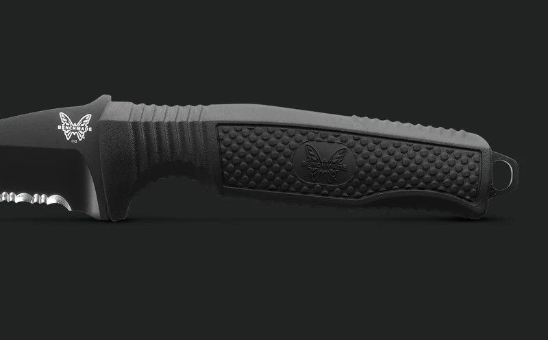 112SBK-BLK H2O Fixed Dive Knife | Black Santoprene® - Image 9