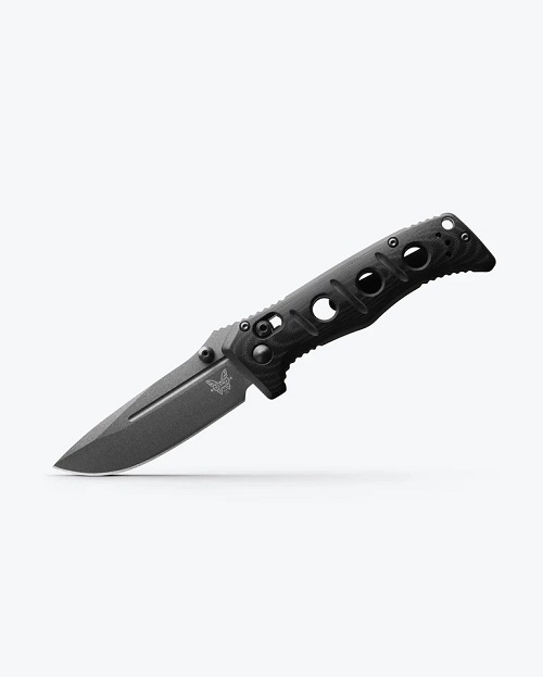 273GY-1 Mini Adamas® | Black G10 | Drop-point
