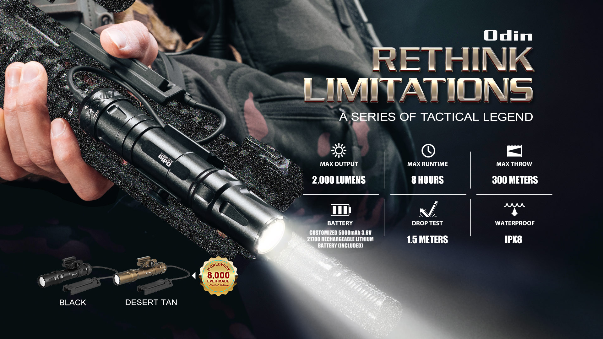 Olight Odin Tactical Light - Image 7