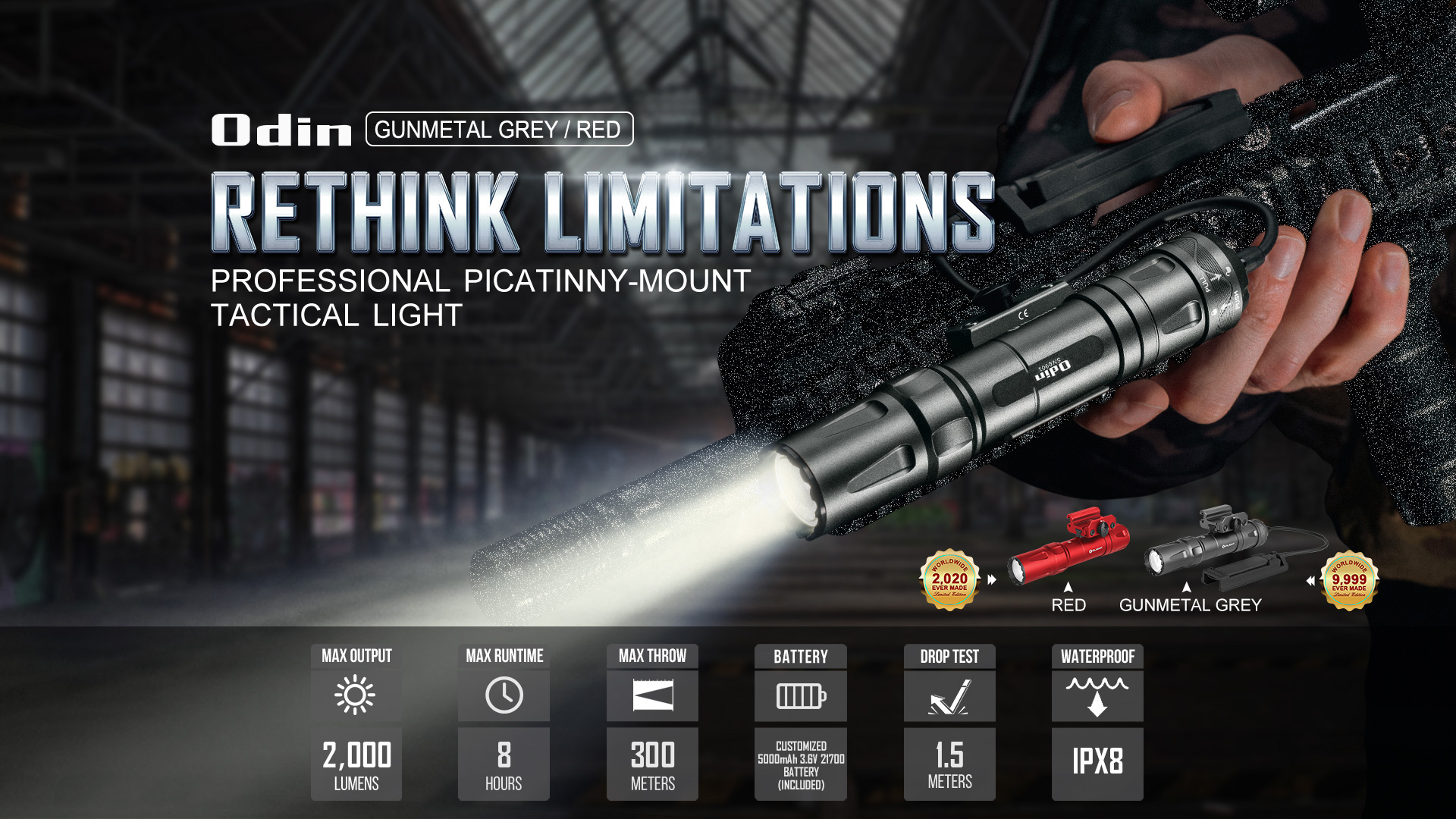 Olight Odin Tactical Light - Image 8