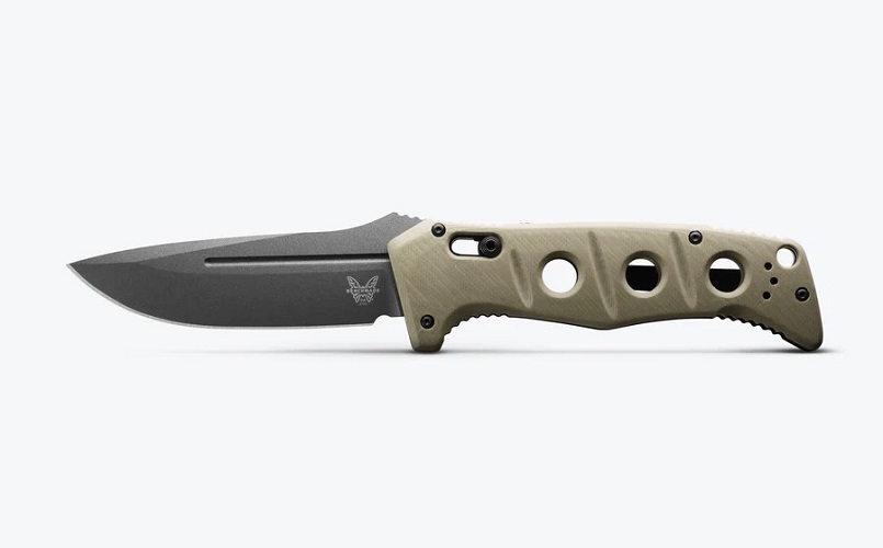 2750GY-3 Auto Adamas® | Desert Tan G10 | Drop-point - Image 6