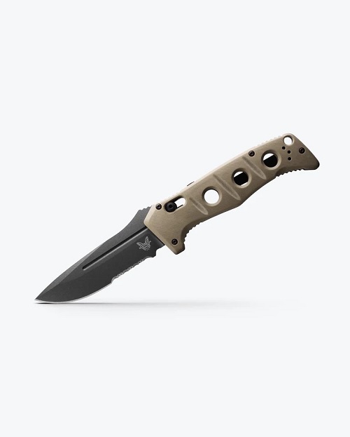 2750SGY-3 Auto Adamas® | Desert Tan G10 | Drop-point