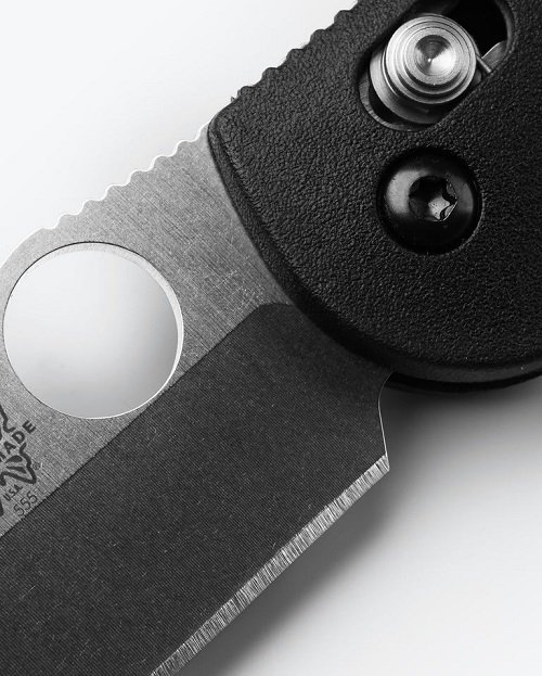 555-S30V Mini Griptilian® | Black Grivory® | Sheepsfoot - Image 3
