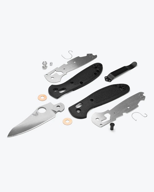 555-S30V Mini Griptilian® | Black Grivory® | Sheepsfoot - Image 5