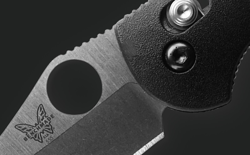 555-S30V Mini Griptilian® | Black Grivory® | Sheepsfoot - Image 10