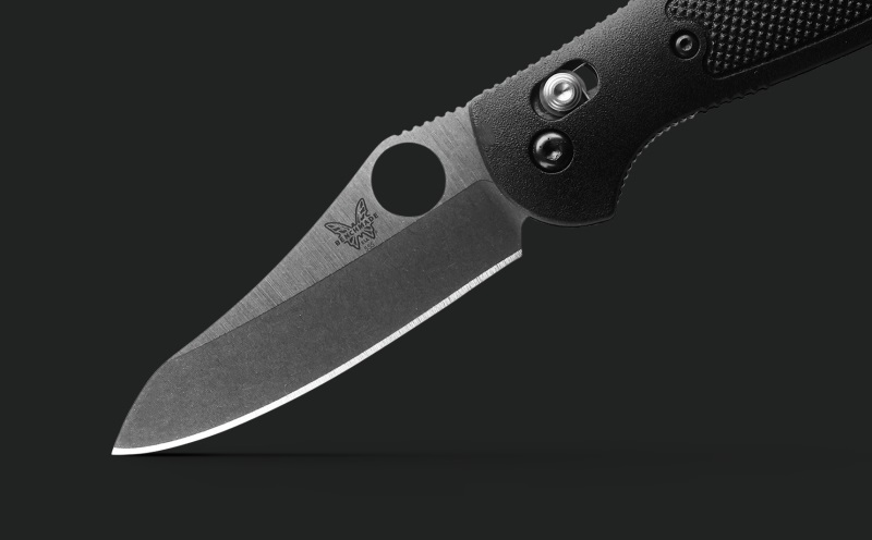555-S30V Mini Griptilian® | Black Grivory® | Sheepsfoot - Image 8
