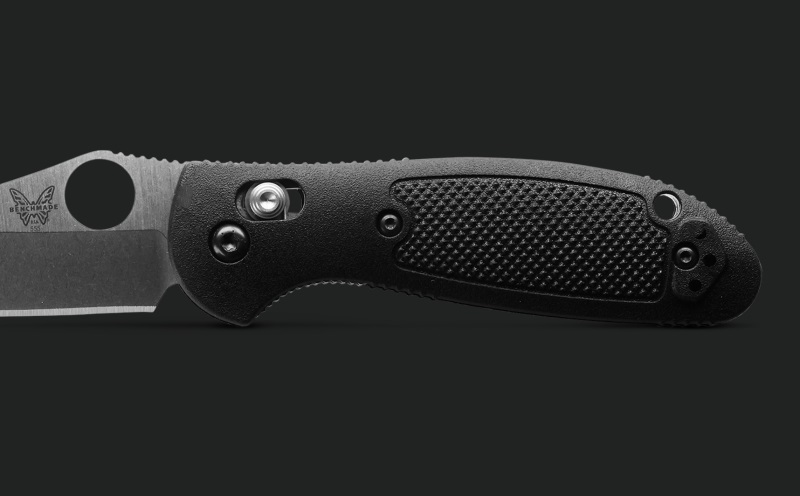 555-S30V Mini Griptilian® | Black Grivory® | Sheepsfoot - Image 9