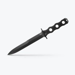 185BK SOCP® Fixed Blade | Black G10