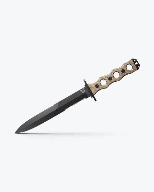 185SBK-1 SOCP® Fixed Blade | Desert Tan G10