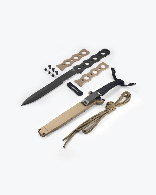 185SBK-1 SOCP® Fixed Blade | Desert Tan G10 - Image 5