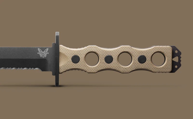 185SBK-1 SOCP® Fixed Blade | Desert Tan G10 - Image 9