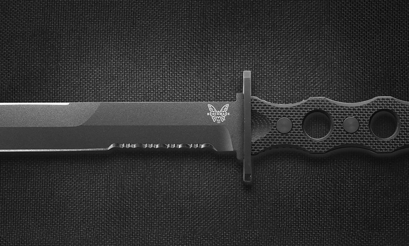185SBK SOCP® Fixed Blade | Black G10 - Image 11