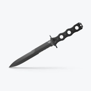185SBK SOCP® Fixed Blade | Black G10