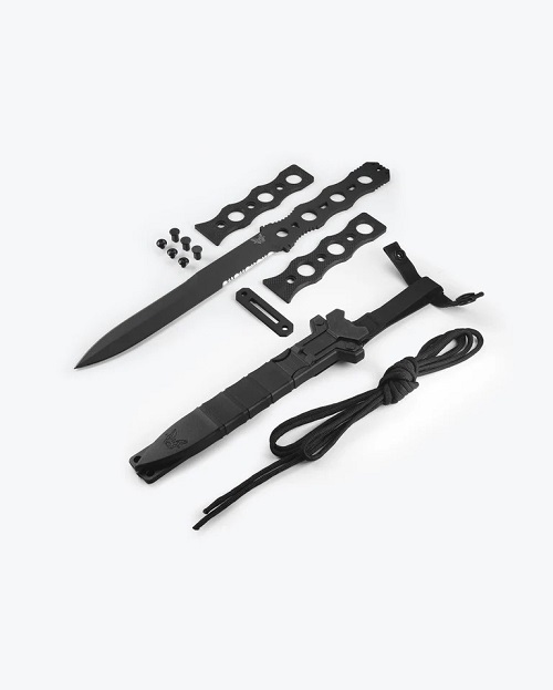 185SBK SOCP® Fixed Blade | Black G10 - Image 5