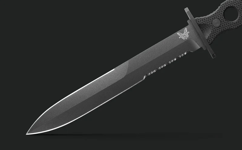 185SBK SOCP® Fixed Blade | Black G10 - Image 8