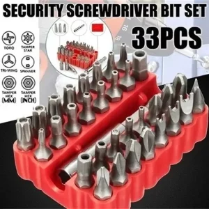 33pcs Security Tamper-Proof Bit Set -BF Deal