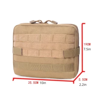 Large Molle First Aid Kit Bag, EDC Medical Pouch, Survival Tool Bag Waist Pack (Copy)