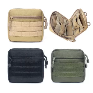 Molle First Aid Kit Bag, EDC Medical Pouch, Survival Tool Bag Waist Pack