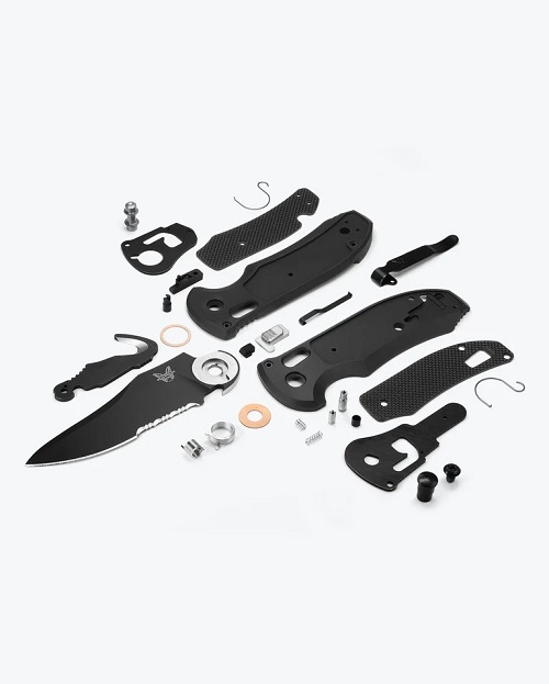 9170SBK Auto Triage® | Black Aluminum & G10 - Image 5