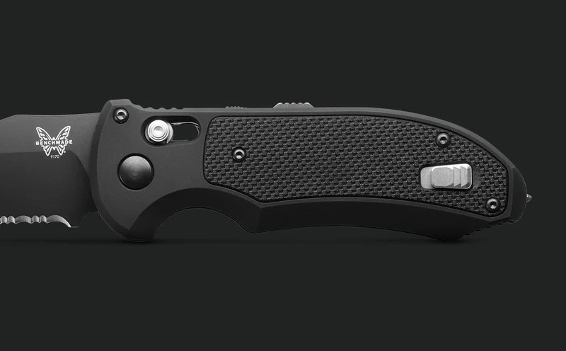 9170SBK Auto Triage® | Black Aluminum & G10 - Image 9