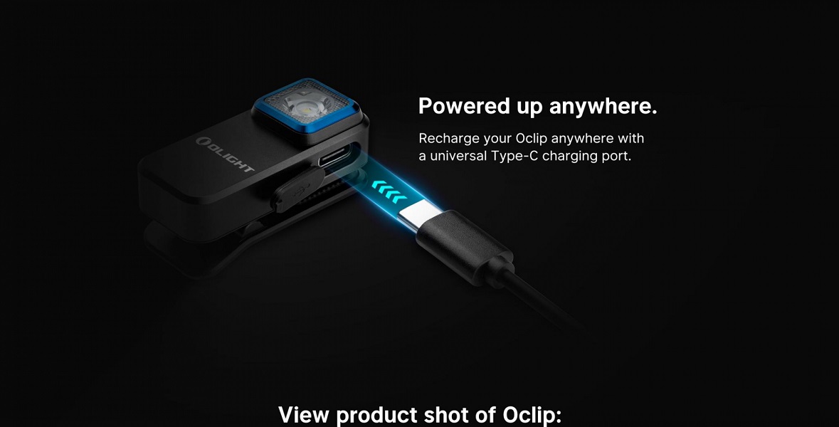 Oclip Clip Light with White and Red Light - Image 7