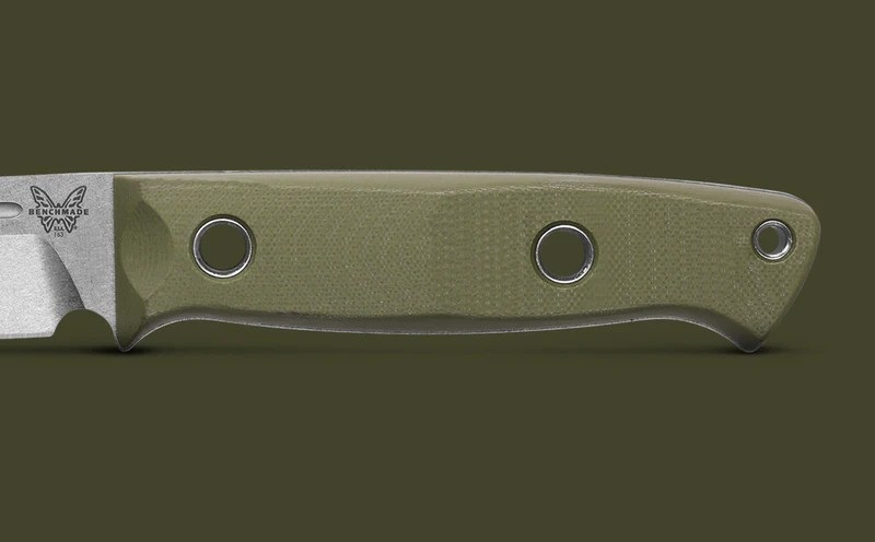 163-1 Bushcrafter | OD Green G10 | Drop-point - Image 9