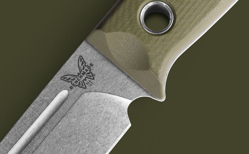 163-1 Bushcrafter | OD Green G10 | Drop-point - Image 10
