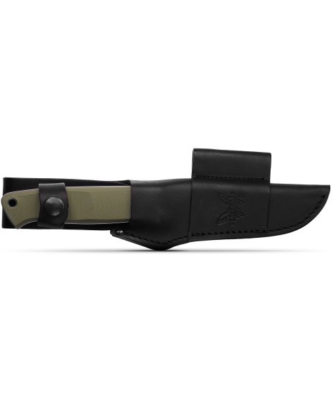 163-1 Bushcrafter | OD Green G10 | Drop-point - Image 3