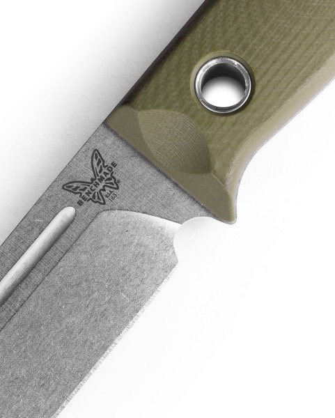 163-1 Bushcrafter | OD Green G10 | Drop-point - Image 5