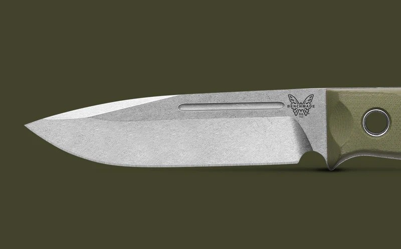 163-1 Bushcrafter | OD Green G10 | Drop-point - Image 7