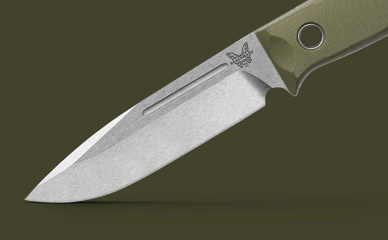 163-1 Bushcrafter | OD Green G10 | Drop-point - Image 8