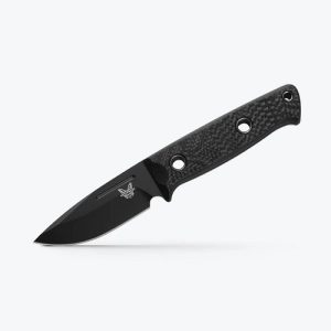 165BK Mini Bushcrafter | Carbon Fiber | Drop-point