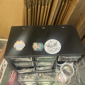Ultimate Pin,patch and magnet set with display book