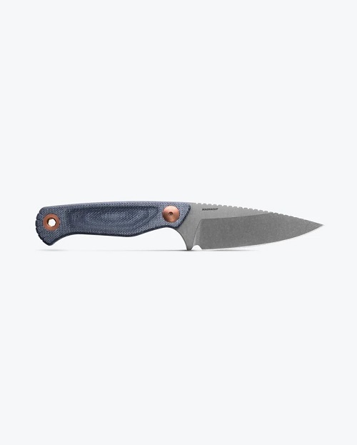 203 Dacian™ | Blue Denim Micarta | Spear Point - Image 2