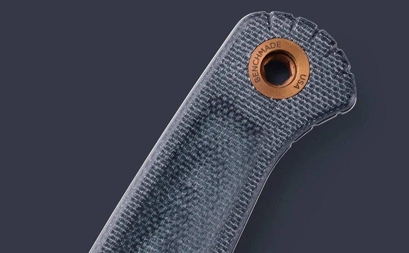 203 Dacian™ | Blue Denim Micarta | Spear Point - Image 9