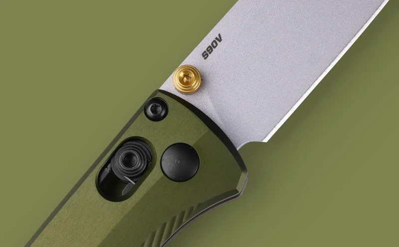533SL-10 Mini Bugout® | Woodland Green | Drop-point - Image 11